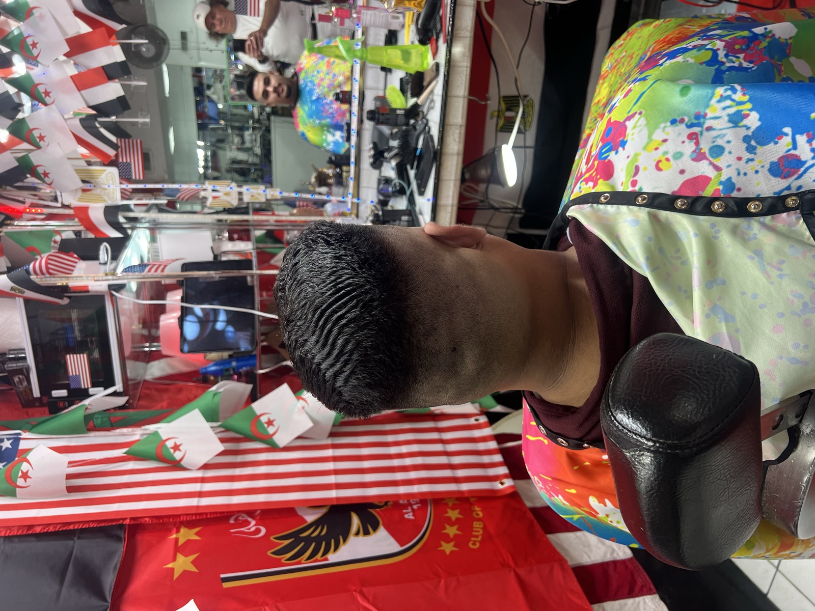 A finished cut — waves up top with a clean fade